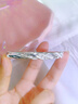 中國黃金 足銀星藤手鐲女款時尚高級可推拉飾品生日七夕節(jié)禮物送女友 【經(jīng)典紅色禮盒】*八倉發(fā)貨*當/次日達 星藤手鐲（大版-克重約±28克） 曬單實拍圖