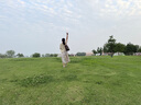 ELLE法式簡約輕薄V領(lǐng)針織開衫女2025夏新款優(yōu)雅修身氣質(zhì)時尚上衣 杏色 M 曬單實拍圖