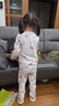 俞兆林（YUZHAOLIN）兒童睡衣純棉夏季薄款男女童家居服套裝寶寶空調(diào)服中小童衣服童裝 曬單實拍圖