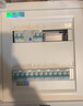 西門子（SIEMENS）家用配電箱布線箱 空氣開關(guān)強(qiáng)電箱 暗裝白色透明照明配電箱 20回路白色 曬單實(shí)拍圖