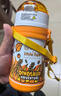 膳魔師（THERMOS）兒童水杯316l不銹鋼保溫杯寶寶水杯小學(xué)生吸管杯耐磨防摔可斜跨 黃恐龍 320ml （帶杯繩+恐龍蛋） 曬單實拍圖