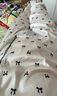 古今（GUJIN）春新品冰絲睡衣女家居服睡褲仿真絲三件套裝大碼柔軟甜美L 曬單實(shí)拍圖