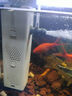森森（SUNSUN）魚(yú)缸增氧泵水族箱氧氣泵家用小型充氧泵 【二代更靜】4W單孔+全套配件 曬單實(shí)拍圖