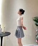 夢特嬌莫代爾棉吊帶背心女內(nèi)搭薄款緊身內(nèi)衣無袖打底衫半高領(lǐng)上衣四季款 曬單實拍圖