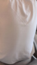 唐獅短袖T恤女夏裝新品前胸字母印花圓領(lǐng)短袖Tdx 麻灰 2XL 曬單實(shí)拍圖