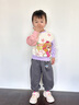 基諾浦25秋季兒童學步鞋 男女童軟底嬰兒機能鞋 寶寶鞋子GW1798 藕粉_羽毛白 27 170mm 適合腳長166-175mm 曬單實拍圖
