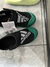 阿迪達(dá)斯（adidas）童鞋25春季新款男女大小童魔術(shù)貼包頭涼鞋 JP5747黑/灰 曬單實(shí)拍圖