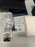 浪琴（LONGINES）瑞士手表 康卡斯?jié)撍盗?機械鋼帶男表七夕禮物 39mm石英黑盤L37304566 石英 曬單實拍圖