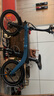 WOWCATC1電助力自行車ebike折疊自行車城市通勤男女士代步公路車 力矩傳感/助力續(xù)航80KM/藍(lán)色 曬單實(shí)拍圖