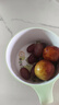 COOKSS兒童輔食碗餐具寶寶碗帶勺餐具防燙兒童小孩訓(xùn)練專用吃飯碗牛油果 曬單實(shí)拍圖