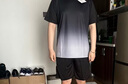 步銳特（BURUITE）運(yùn)動(dòng)套裝男夏季健身衣服速干短袖T恤籃球羽毛球訓(xùn)練短褲跑步裝備 曬單實(shí)拍圖