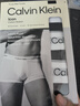 Calvin KleinCK 男士平角內(nèi)褲 3條裝 U2664G 七夕情人節(jié)禮物 UB1（升級版） M 曬單實拍圖