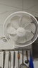 艾美特（AIRMATE）電風(fēng)扇商用壁扇壁掛式風(fēng)扇家用搖頭電扇轉(zhuǎn)頁(yè)扇餐廳宿舍食堂工業(yè)工程風(fēng)扇七葉遙控墻壁風(fēng)扇 FW3547R 曬單實(shí)拍圖