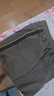 UR2025夏季新款男裝時(shí)尚撞色拼接松緊腰抽繩短褲UMF650037 曬單實(shí)拍圖