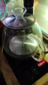 茶吧機(jī)通用燒水壺茶臺(tái)水壺單壺電熱水壺配件大全茶爐不銹鋼壺單配 帶漏斗玻璃304【半自動(dòng)】 曬單實(shí)拍圖
