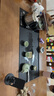 古越龍騰 實(shí)木茶桌茶臺(tái)帶燒水壺一體式陽臺(tái)小泡茶機(jī)椅組合家庭用大板茶幾 石盤抽屜款+1琴弦4月牙 1.6米新中式四抽屜款 曬單實(shí)拍圖
