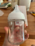 貝親（Pigeon）新生兒 防脹氣寬口徑玻璃奶瓶160ml SS號奶嘴 0個月+ AA260 曬單實拍圖