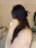 洽苒德國(guó)隔音耳罩睡覺專用眼罩睡眠遮光助眠女男士眼睛罩午睡成人冰絲 【360°涼感強(qiáng)遮光 】涼面黑/溫面灰——L碼 曬單實(shí)拍圖