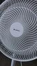 格力（GREE）電風(fēng)扇 落地扇 7葉大風(fēng)量 客廳臥室輕音電風(fēng)扇遙控 家用辦公室宿舍 臺立式兩用風(fēng)扇 FD-3515h7(白)【機械款】 曬單實拍圖