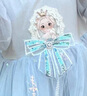 G.DUCKKIDS童裝愛莎公主裙女童連衣裙夏季新款兒童裙子生日禮服女孩表演服夏 裙子+披風(fēng) 100 適合90-100cm年齡3-4歲 曬單實(shí)拍圖