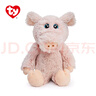 TY【出口轉(zhuǎn)內(nèi)銷】大眼毛絨玩具可愛公仔兒童禮物 粉豬奧蒂斯67008 曬單實拍圖