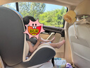 Heekin德國 兒童安全座椅汽車用0-4-12歲嬰兒寶寶360度旋轉ISOFIX硬接口 時尚灰(ISOFIX+360度旋轉) 曬單實拍圖