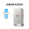 美旅箱包行李箱28英寸深倉拉桿箱多彩旅行箱果凍箱灰白色BB5trunk密碼箱包 曬單實拍圖