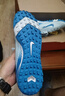 耐克（NIKE）男子足球鞋刺客VAPOR 16 TF碎釘運(yùn)動鞋 FQ8449-400 冰川藍(lán)  43 曬單實拍圖