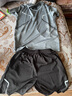 艾倫伯頓運動套裝男速干健身衣跑步訓練服羽毛球服春秋乒乓球服網(wǎng)球馬拉松 運動四件套【速干 透氣 】灰色 L【130-145斤】 曬單實拍圖