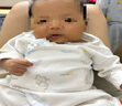 貝瑞加（Babyprints）新生兒連體衣2件裝嬰兒純棉衣服四季護(hù)肚爬服初生寶寶內(nèi)衣 熊象52 曬單實(shí)拍圖