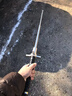 JCZS德國品牌甩棍防身合法武器車載用品打狗棍子機械三節(jié)甩輥伸縮甩棒 至臻流光銀 30-78cm 曬單實拍圖