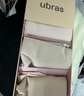 ubras25年新品無尺碼包臀高腰平角褲三條裝女舒適無痕不夾臀內(nèi)褲 淺桃粉色+燕麥奶色+瓷肌色 3條 均碼 U（適合45-65kg） 曬單實(shí)拍圖