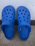 crocs卡駱馳貝雅洞洞鞋沙灘鞋|10126 青花瓷藍-4JL 41/42(260mm)  曬單實拍圖