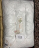 潔麗雅（Grace）駝絨蛋白中枕枕頭枕芯900g 45*70cm一對裝 曬單實拍圖