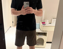 GXG男裝【涼感】 寬松直筒西裝短褲通勤男休閑短褲 2025夏季新品 棕色 XL 曬單實(shí)拍圖