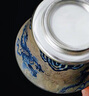 講茗堂鎏銀青花龍紋品茗茶主人杯送禮品物長輩領(lǐng)導(dǎo)男士高檔實(shí)用退休喬遷 一對(duì)禮盒裝-次日達(dá) 曬單實(shí)拍圖