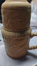 貝瑟斯馬克杯 水杯陶瓷杯 辦公室家用杯子 馬克杯帶蓋杯子奶油黃色 曬單實(shí)拍圖