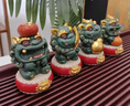錦山堂事業(yè)有成貔貅招財(cái)擺件創(chuàng)意桌面辦公室喬遷生日禮物送同事伴手禮品 彩金事業(yè)有成+鑼鼓底座江山禮盒 無規(guī)格 曬單實(shí)拍圖
