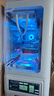 瓦爾基里（VALKYRIE）VK03-M WHITE 白色 M-ATX 游戲電腦臺式機箱 支持360水冷 6.2吋觸摸屏 曲面玻璃270°海景房 曬單實拍圖