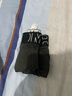 HOM【三條裝】法國男士平角內(nèi)褲男生四角褲柔軟純棉平角褲 騎士灰+鋼琴黑+霧霾藍(lán) M 曬單實(shí)拍圖