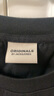 杰克·瓊斯（JACK&JONES）25年男裝春夏重磅純棉寬松休閑多色短袖T恤男小眾個(gè)性上衣情侶款 E40黑色 XL 曬單實(shí)拍圖