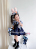 G.DUCKKIDS童裝洛麗塔公主裙女童連衣裙夏季朱迪兒童裙子兔子警官生日蓬蓬裙 朱迪裙子+裙撐 110 尺碼4~5歲【100-110cm】 曬單實拍圖