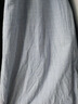 無印良品（MUJI）女式 涼感 寬擺裙 長半身裙女裙子25年夏季 女裝涼感物語BE1VTC5S 薩克森藍條紋 M （160/66A） 曬單實拍圖