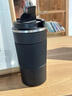 ENO英國(guó)ENO保溫杯咖啡杯男女陶瓷內(nèi)膽便攜奶茶高顏值車載隨行水杯子 隕石黑 500ml 曬單實(shí)拍圖