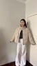 雅鹿立領(lǐng)保暖百搭羽絨服2025秋冬季新款面包服女短款超好看時(shí)尚外套 曬單實(shí)拍圖
