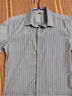 JASONWOOD高端品牌男裝冰絲無(wú)痕短袖襯衫男士2026夏季翻領(lǐng)條紋休閑襯衣上衣 高檔淺灰色【現貨速達】 XL /175【建議130-148斤】 曬單實(shí)拍圖