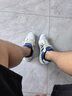 adidas ENTRAP美式校園風(fēng)運(yùn)動(dòng)板鞋少年感復(fù)古籃球鞋男女阿迪達(dá)斯 白/藍(lán)   40.5 曬單實(shí)拍圖
