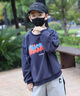 G.DUCKKIDS兒童裝男童秋裝衛(wèi)衣春秋款2025新款男孩秋季炸街中大童上衣帥氣潮 藏青（不加絨） 130 cm 曬單實拍圖