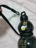 黑神話運(yùn)動水杯東方葫蘆杯子便攜塑料杯男女學(xué)生高顏值大容量水壺 黑色塑料款-太極貼-斜跨繩800ml 曬單實(shí)拍圖