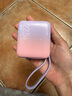 臺(tái)電（TECLAST）【3C認(rèn)證】自帶線充電寶22.5W快充10000毫安時(shí)可上飛機(jī)大容量移動(dòng)電源 適用蘋果16華為小米安卓 紫 曬單實(shí)拍圖